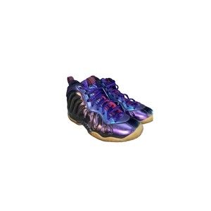 Nike Air Foamposite One Shoes Youth Kids 5.5 Y Iridescent Purple